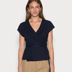 Banana Republic Wrap Around Blouse